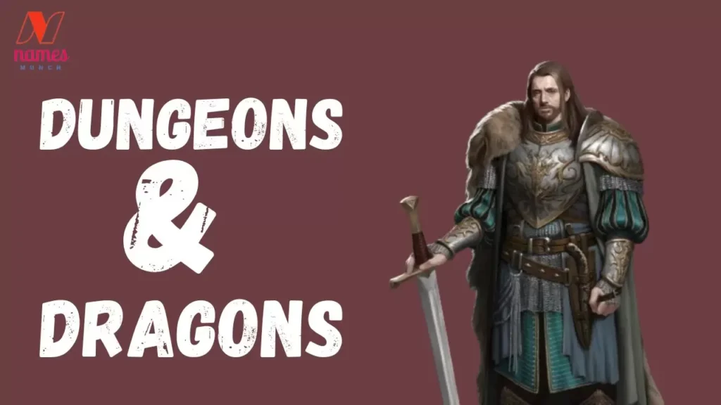 Comical Names for Male Characters in Dungeons & Dragons