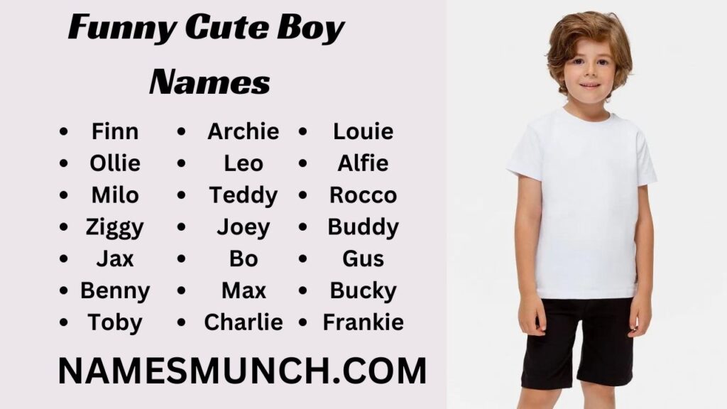 Funny Cute Boy Names 