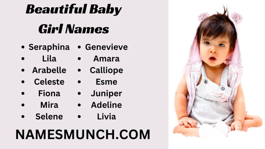 Beautiful Baby Girl Names