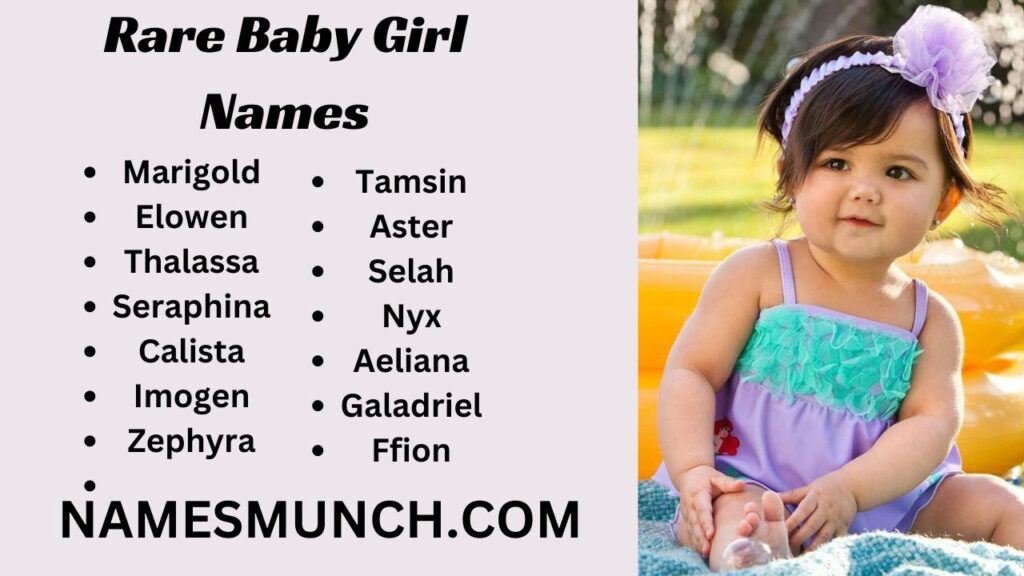 Rare Baby Girl Names